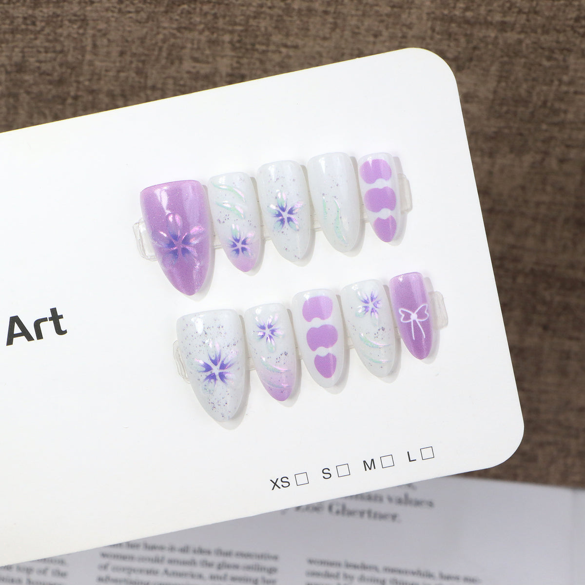 Artistic Decorative Press-On Nail Set Acalora 1788497770