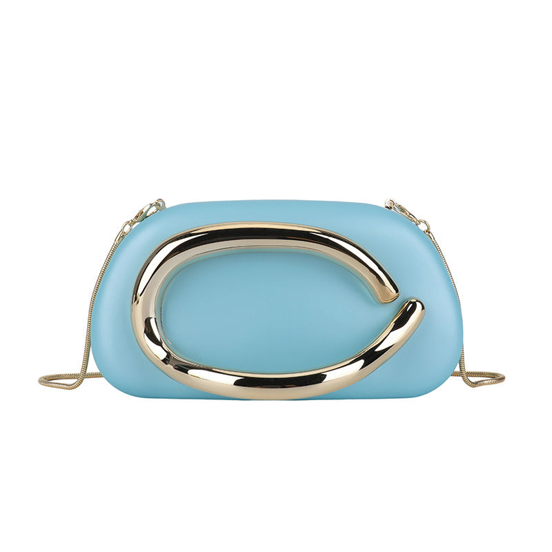 Chic Sculpted Crossbody Handbag Acalora