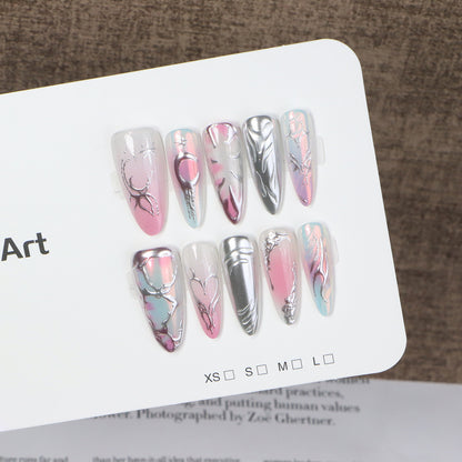 Abstract Nail Art Acalora