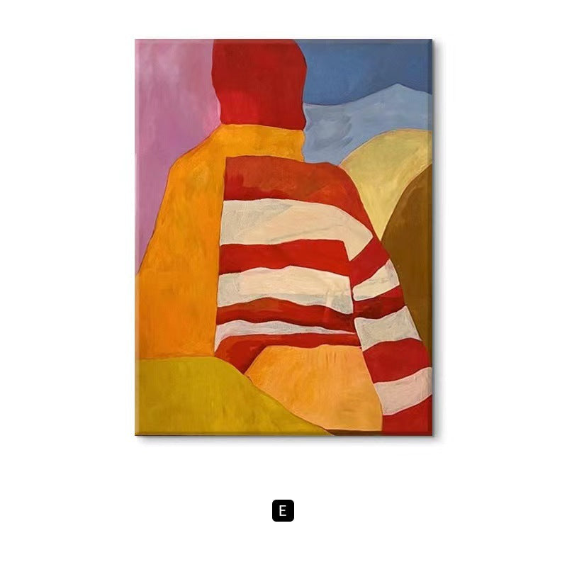 Artistic Abstract Canvas Painting
