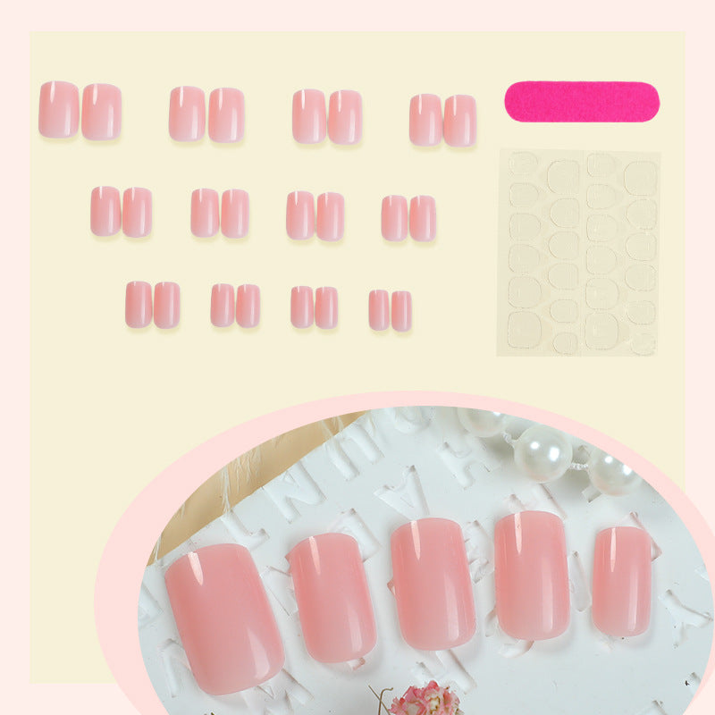 Natural Finish Press-On Nails Acalora