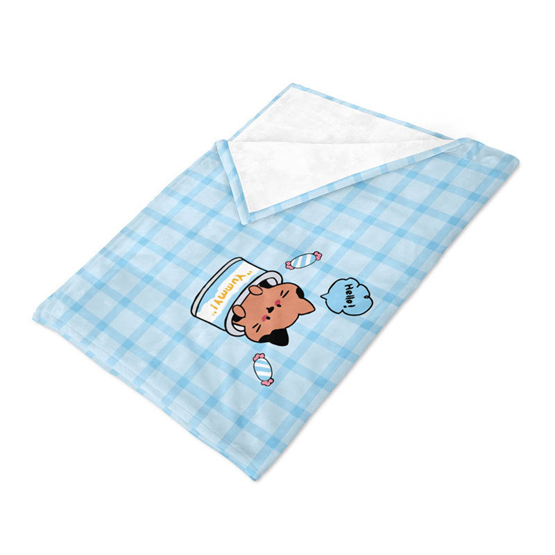 Unisex Fun Cartoon Character Throw Blanket