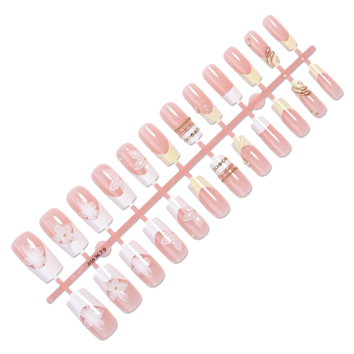 Floral Design Press-On Nails Kit Acalora