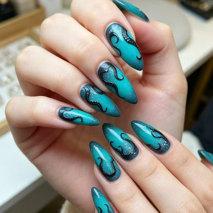 Artistic Gel Nail Art Design Acalora