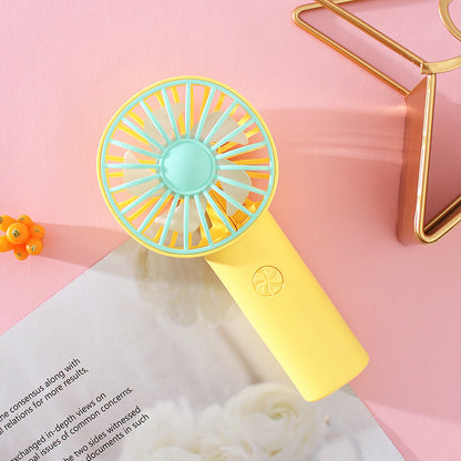 Women's Portable Cool Fan with ergonomic handle Karnz