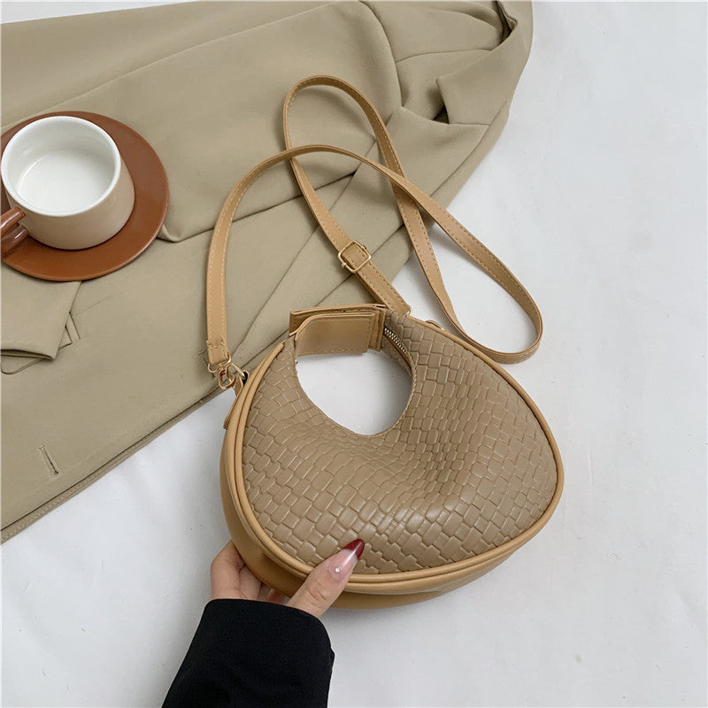 Textured Woven Crossbody Bag Acalora