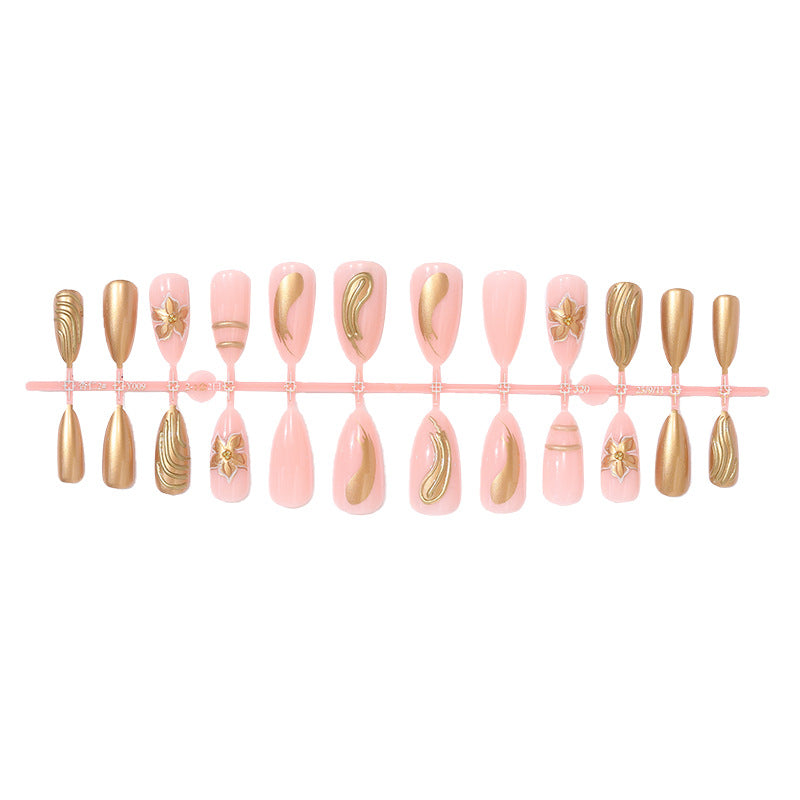 Premium Decorative Press-On Nail Set Acalora