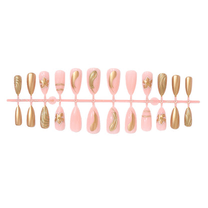 Premium Decorative Press-On Nail Set Acalora