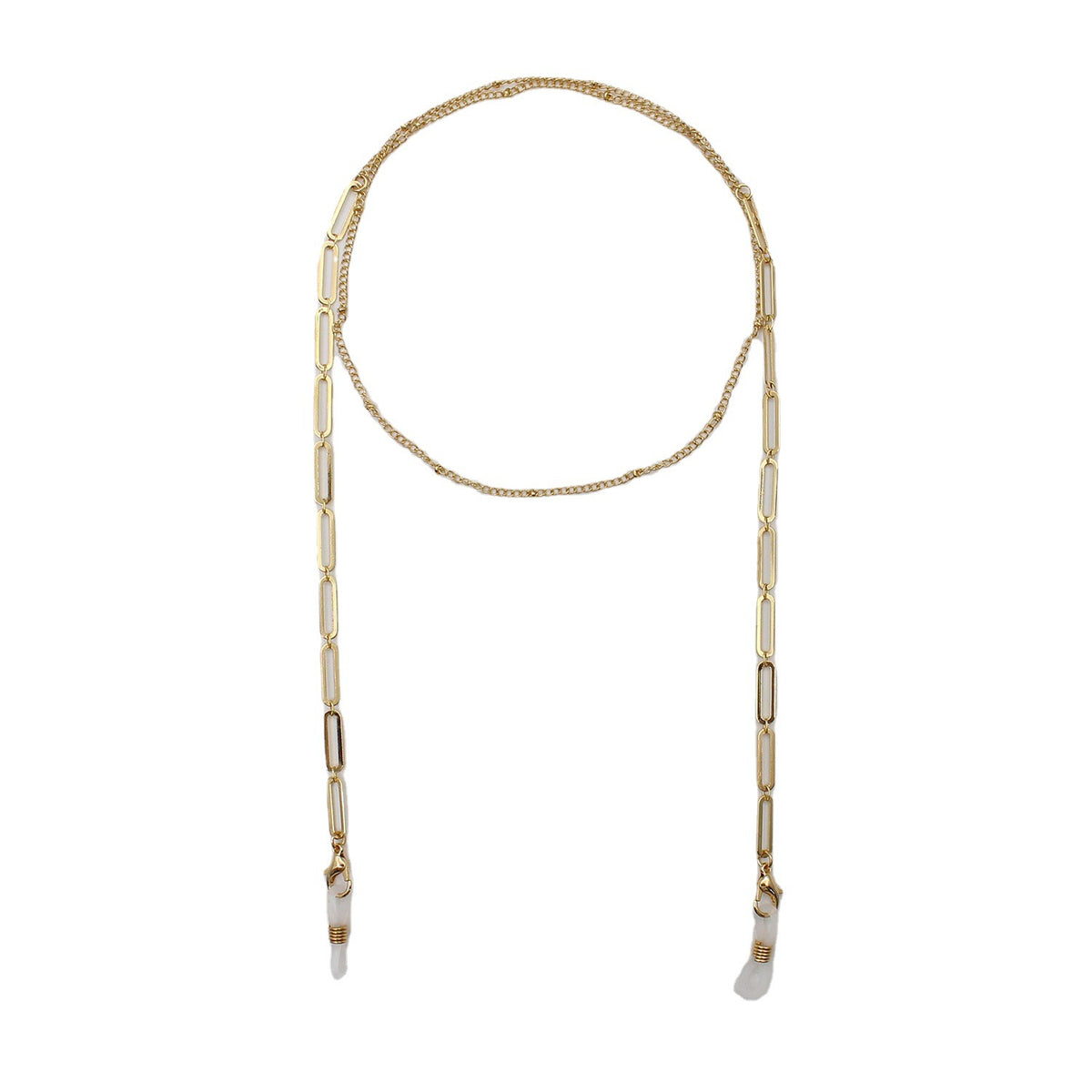 Layered Gold Chain Bracelet Acalora