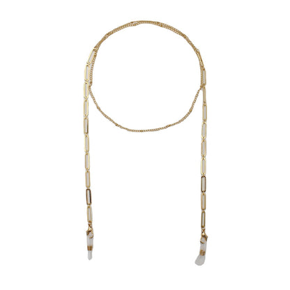 Layered Gold Chain Bracelet Acalora