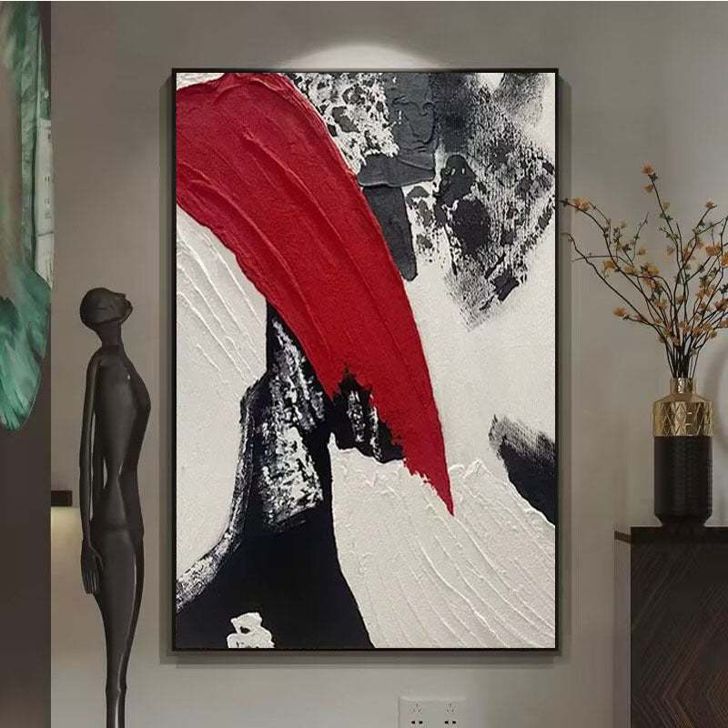 Abstract Expressionist Canvas Painting