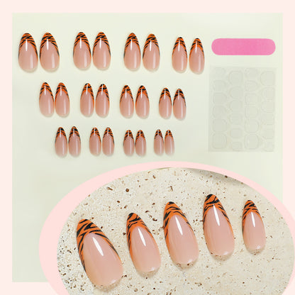 Decorative Stiletto Press-On Nail Set Acalora
