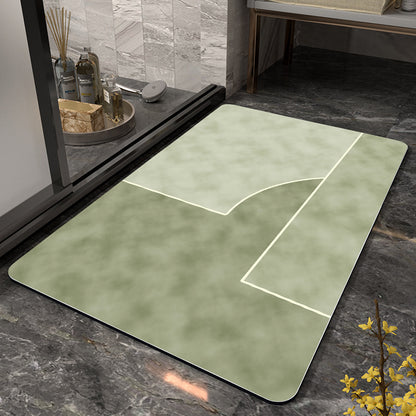 Abstract Modern Bath Mat Acalora