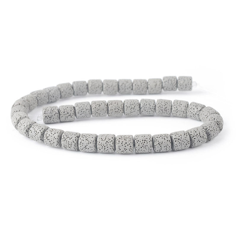 Natural Lava Stone Bead Necklace Acalora