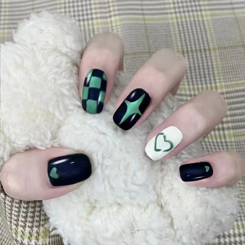 Creative Nail Art Set with Geometric Patterns Acalora