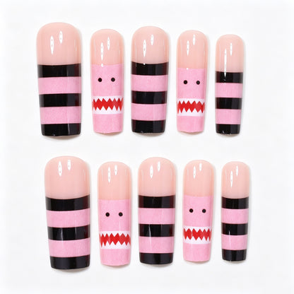 Playful Cartoon Themed Nail Wraps Acalora