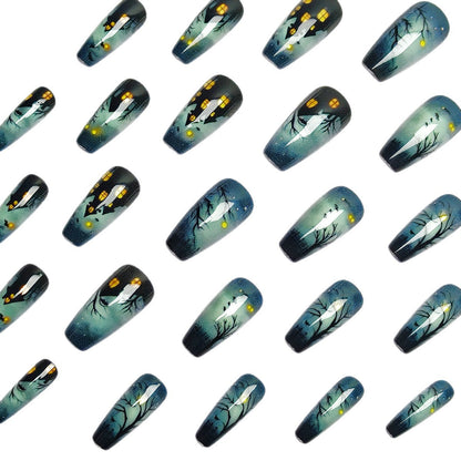 Halloween-Themed Nail Art Set Acalora