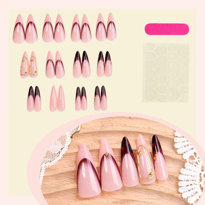 Elegant Sculpted Stiletto Press-On Nails Acalora