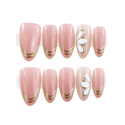 Luxurious Glamour Press-On Nail Set Acalora