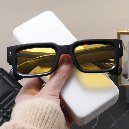 Women Fashion Rectangle Sunglasses with High-Quality Lenses Bowlift