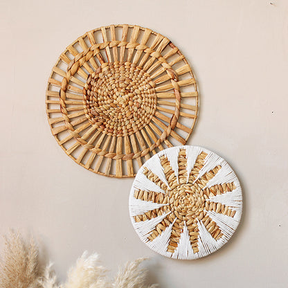 Decorative Table Coaster Made of Woven Rattan Acalora