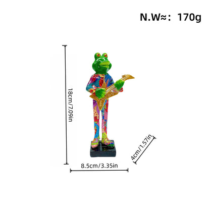 Musical Frog Figure Acalora