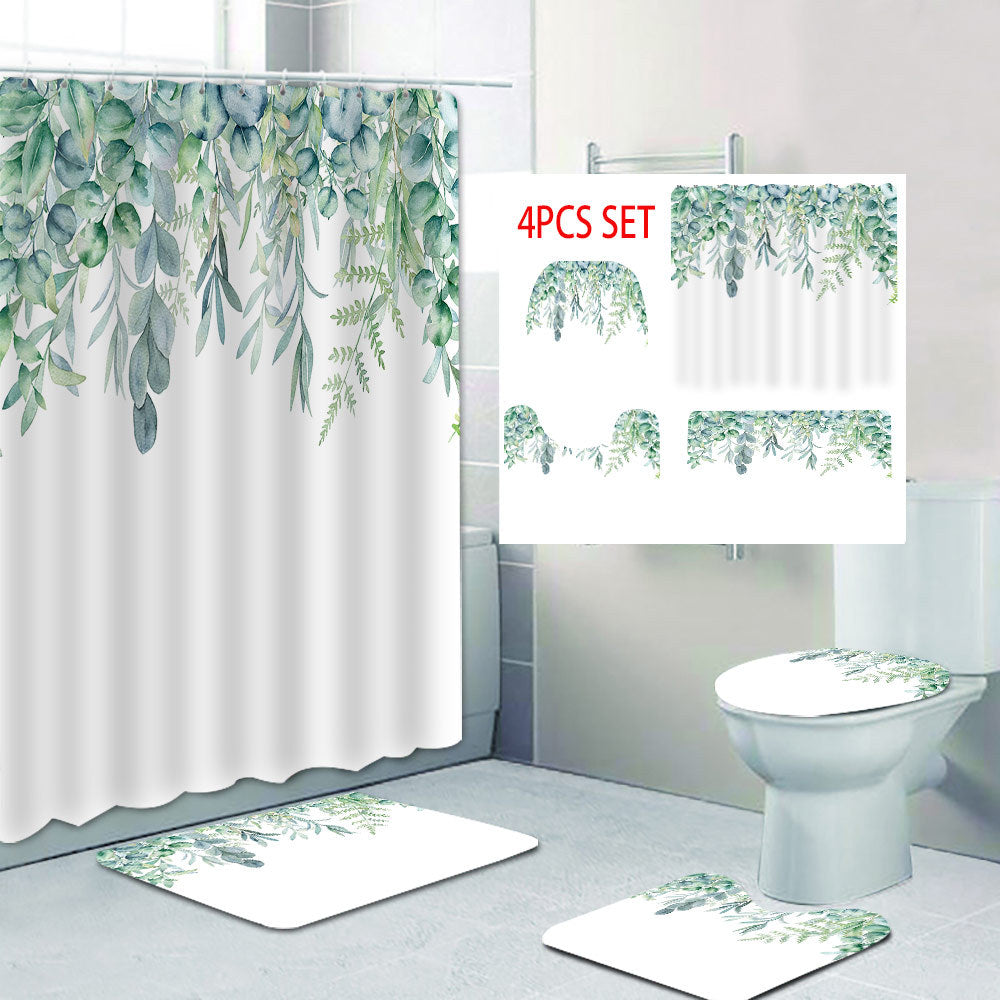 Leafy Botanical Shower Curtain