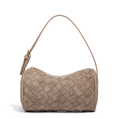 Braided Suede Handbag Acalora