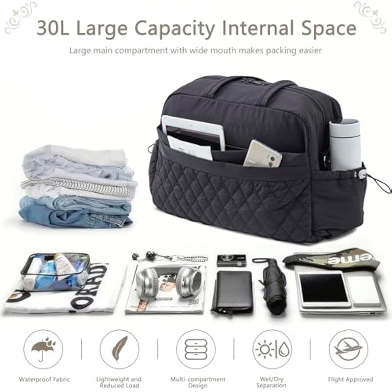 Stylish Multi-Pocket Travel Duffle Bag Acalora