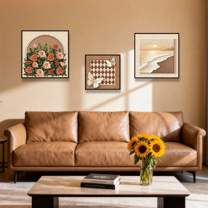 Vintage Floral Decorative Wall Art