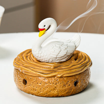 Artistic Swan Figurine Acalora