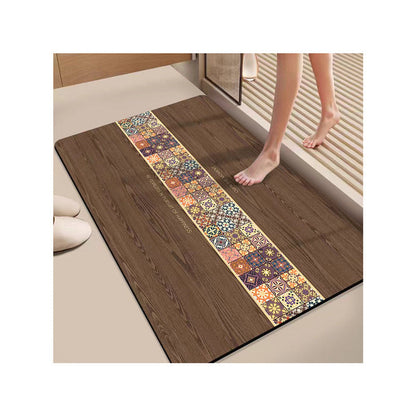 Decorative Memory Foam Bath Mat