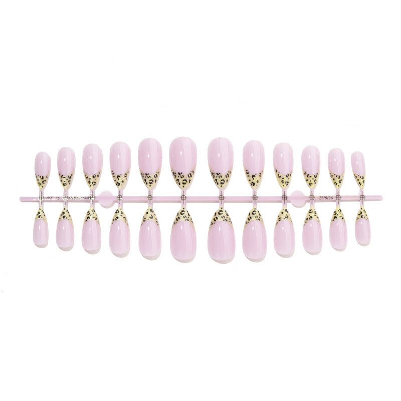 Chic Leopard Print Press-On Nails Acalora