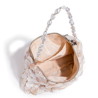 Shell Beaded Handbag Acalora