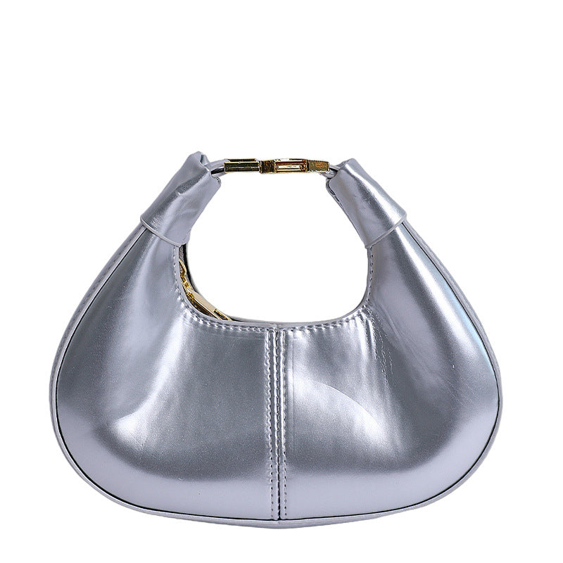 Glossy Patent Leather Evening Handbag Acalora
