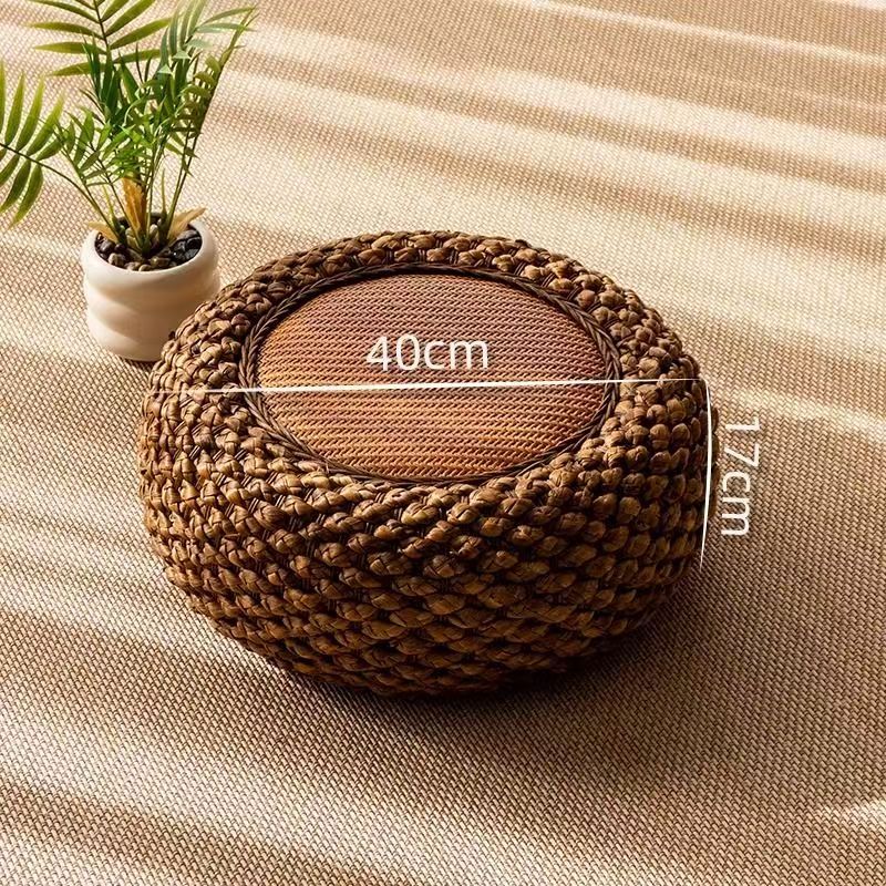 Braided Seat Pouf Acalora