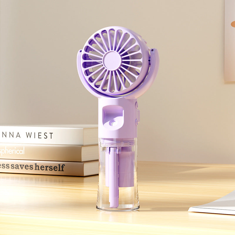 Women's portable hand fan with water tank Karnz