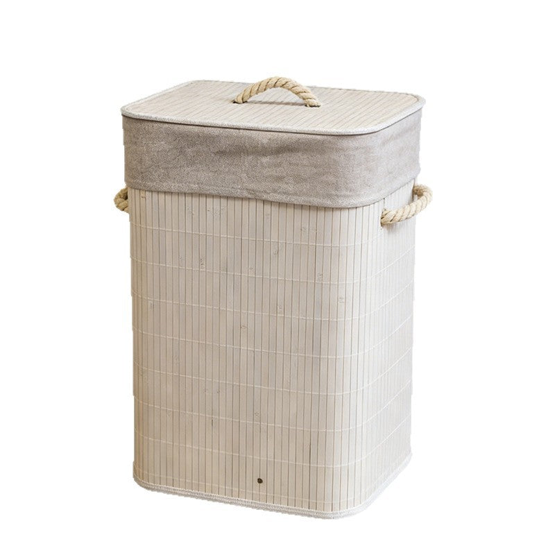 Laundry basket with lid and handle Acalora