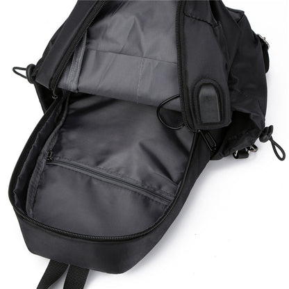 Multi-Compartment Utility Sling Bag Acalora