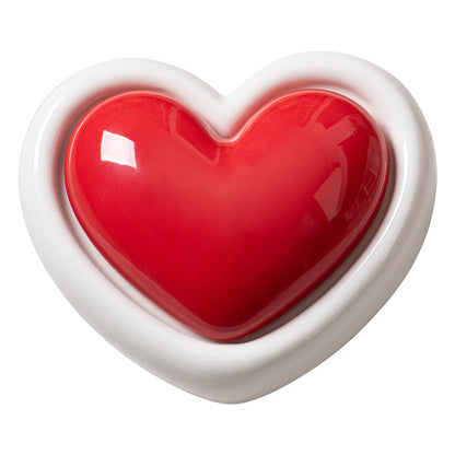 Heart shapes decorative bowl Acalora