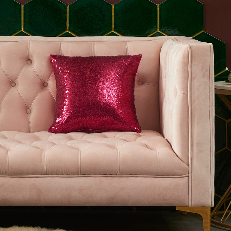 Sparkling Sequin Decorative Pillow
