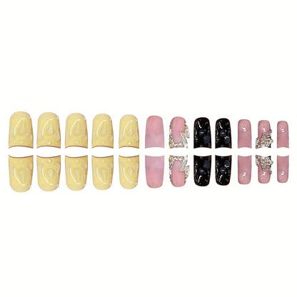 Glamorous Decorative Acrylic Nail Art Acalora