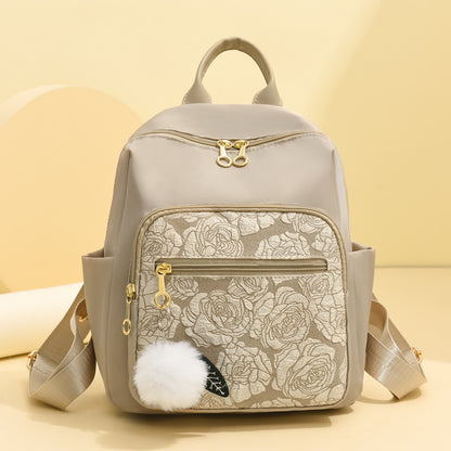 Chic Embroidered Backpack Acalora