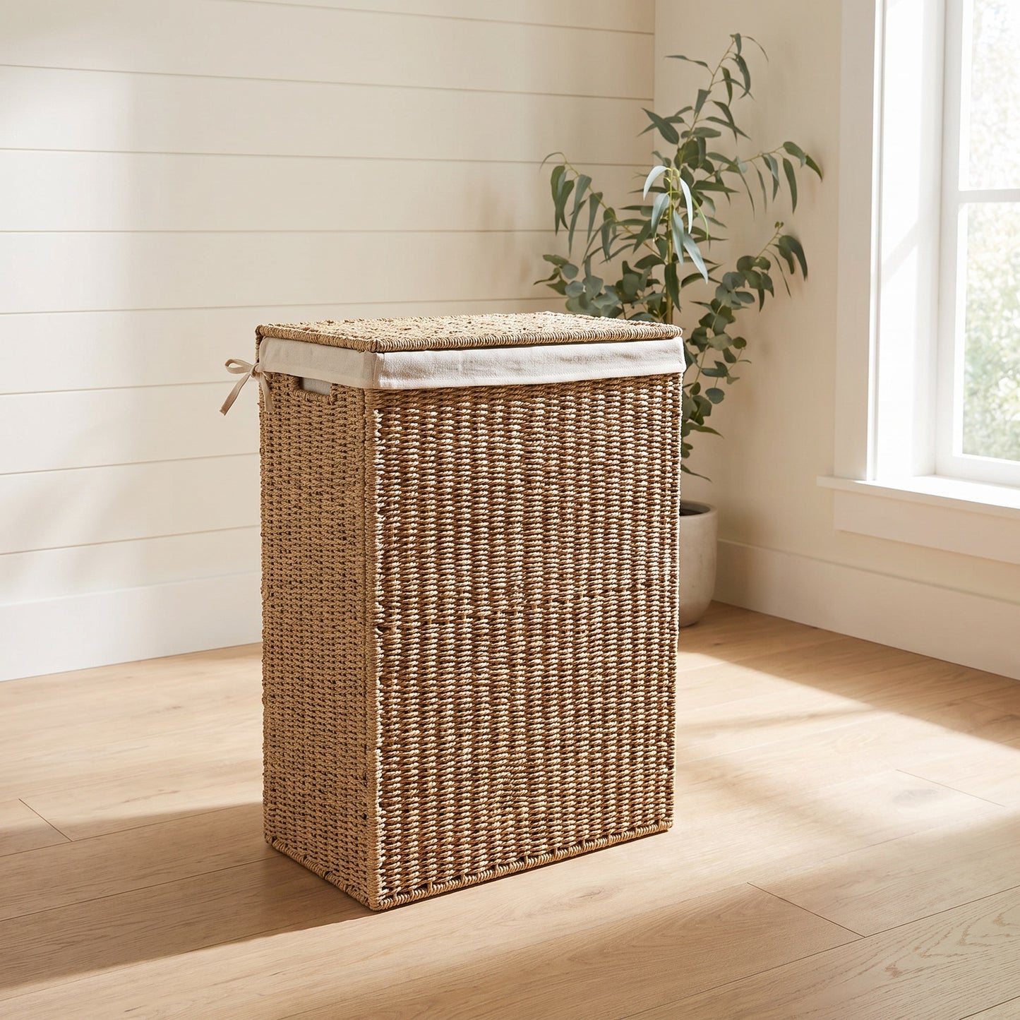 Woven Laundry Basket Acalora