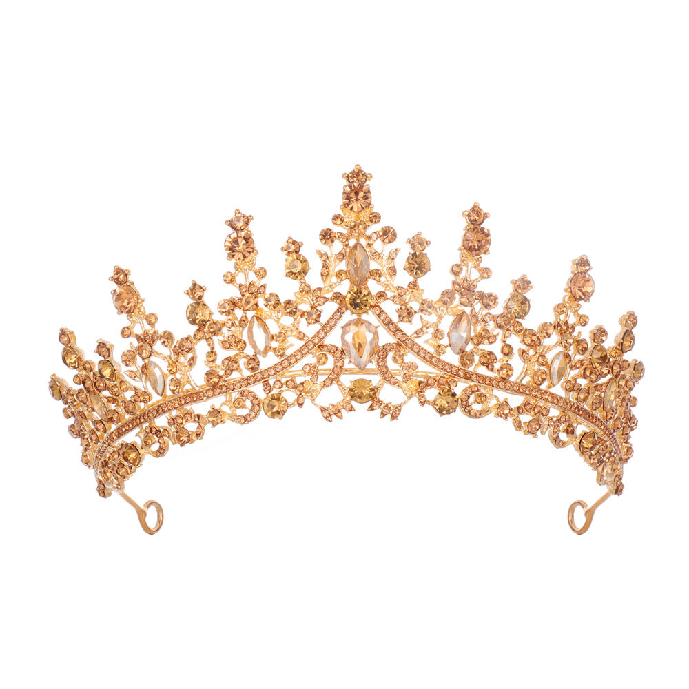 Ladies' Rhinestone Tiara with sparkling gemstone wreath