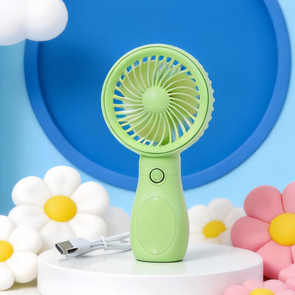 Ladies' Portable Mini Hand Fan with Rechargeable USB Port Karnz