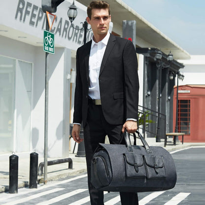 Sleek and Spacious Weekend Duffle Bag Acalora