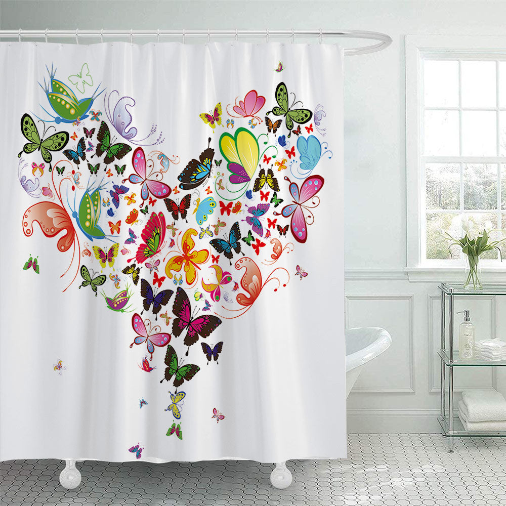 Artistic Tree Design Shower Curtain