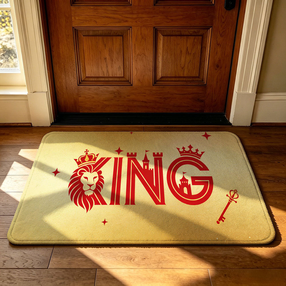 Unisex Tropical-Themed Decorative Doormat