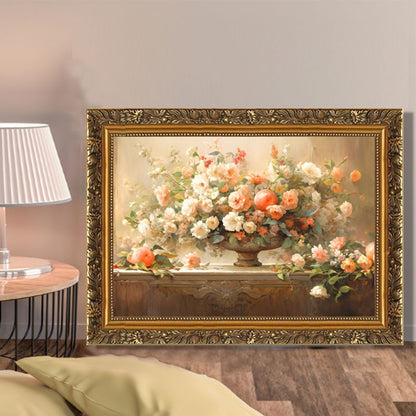 Vintage Style Fruit Basket Wall Decor